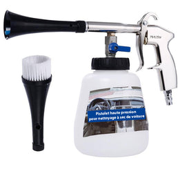Pistolet haute pression pour nettoyage à sec de voiture + brosse noire offerte - Livraison offerte