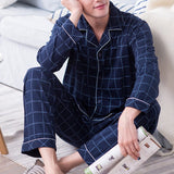 Pyjama à rayure pour homme - Livraison Offerte