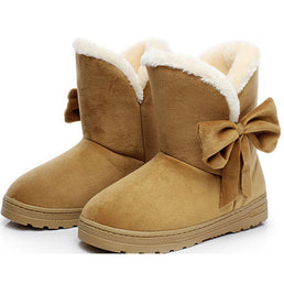 BOTTINES DAIM ET FOURRURE - 4 COULEURS