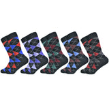 Lot de 10 paires de chaussettes en coton multi-couleurs pour homme - Livraison offerte