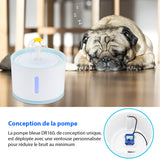 Fontaine à eau pour chien et chat - Livraison offerte