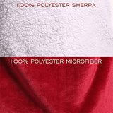 Sweat-Plaid polaire à capuche et poche en microfibre et peluche - Livraison Offerte