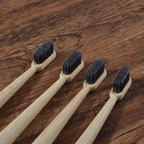 Brosses à dent en fibre de bambou - Livraison offerte