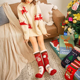 Chaussettes de Noël chaudes en laine