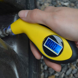 Manomètre de pression d'air numérique LCD pour pneus - Livraison offerte