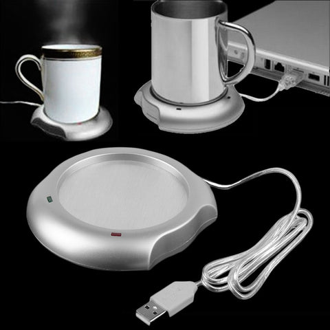 Tapis chauffant, alimentation USB, pour le bureau, tasse à thé ou