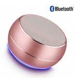 Haut parleur Bluetooth avec lumière LED et microphone intégré - Livraison gratuite