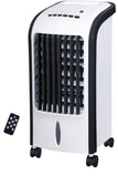 Ventilateur rafraichisseur d'air de luxe mobile 3-en-1 - 75W - 4 litres avec télécommande - Livraison offerte