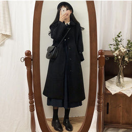 Manteau d'hiver long et épais pour femme - Livraison Offerte
