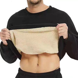 Pull thermique cachemire épais pour homme - Livraison Offerte