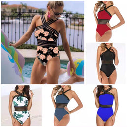 Maillot de bain 1 pièce monokini - Livraison Offerte