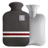 Bouillotte 2 litres en PVC avec housse tricotée - Large choix de coloris - Livraison Offerte