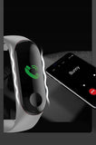 Bracelet Bluetooth connecté souple étanche avec fonction tracker d'activité et écran couleur - Livraison gratuite