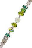Bracelet Charms orné de cristaux de Bohême - Livraison offerte