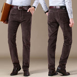 Pantalon en velours côtelé épais pour homme - Livraison Offerte