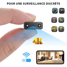 Mini caméra wifi avec carte SD intégrée - Livraison offerte