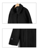 Manteau d'hiver long et épais pour femme - Livraison Offerte