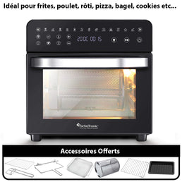 Four à air à affichage LED Numérique intelligent multi-cuisson sans graisse et calorie - Livraison Offerte