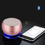 Haut parleur Bluetooth avec lumière LED et microphone intégré - Livraison gratuite