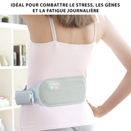 Ceinture de massage chauffante sans fil rechargeable - Livraison offerte