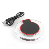 Chargeur sans fil USB pour smartphone avec lumière LED - Livraison offerte