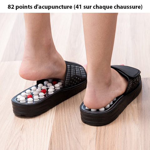 Chausson-sandale d'acupuncture - Livraison offerte