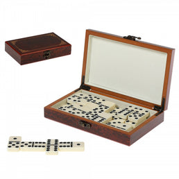 Boite de jeu de dominos 20x12 cm (stock limité) - Livraison Offerte