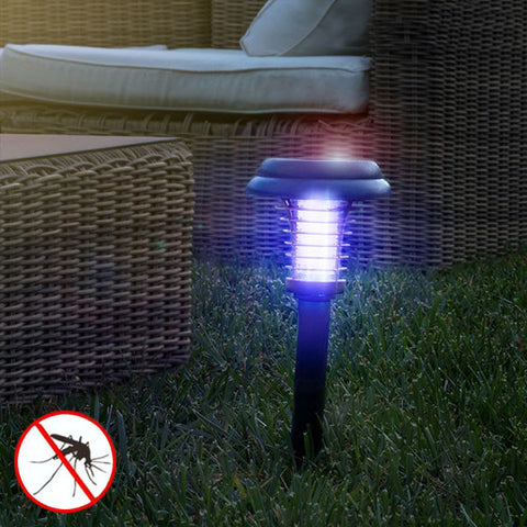 Lampe Solaire Anti-Moustiques pour Jardin SL-700 - Livraison Offerte