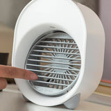 Mini-climatiseur humidificateur a ultrason avec led - Livraison Offerte