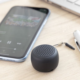 Mini enceinte portable et rechargeable sans fil + fonction micro mains libres pour votre téléphone - Livraison offerte