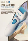 Râpe électrique rechargeable anti-callosités des pieds et talons - Livraison Offerte