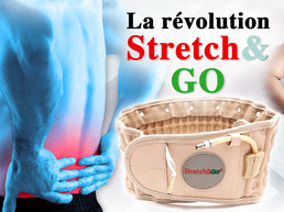Ceinture Stretch&Go pour lutter contre le mal de dos - Livraison Offerte