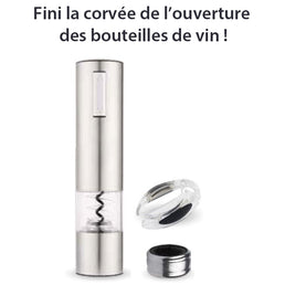 Tire-bouchon électrique rechargeable - Livraison offerte