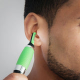 Rasoir + tondeuse électrique nez oreilles cils avec lumière LED - Livraison offerte