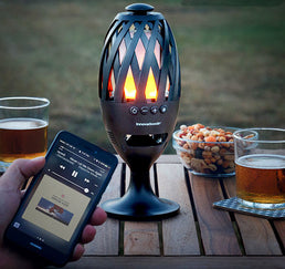 Torche LED avec Haut-Parleur Bluetooth - Livraison offerte